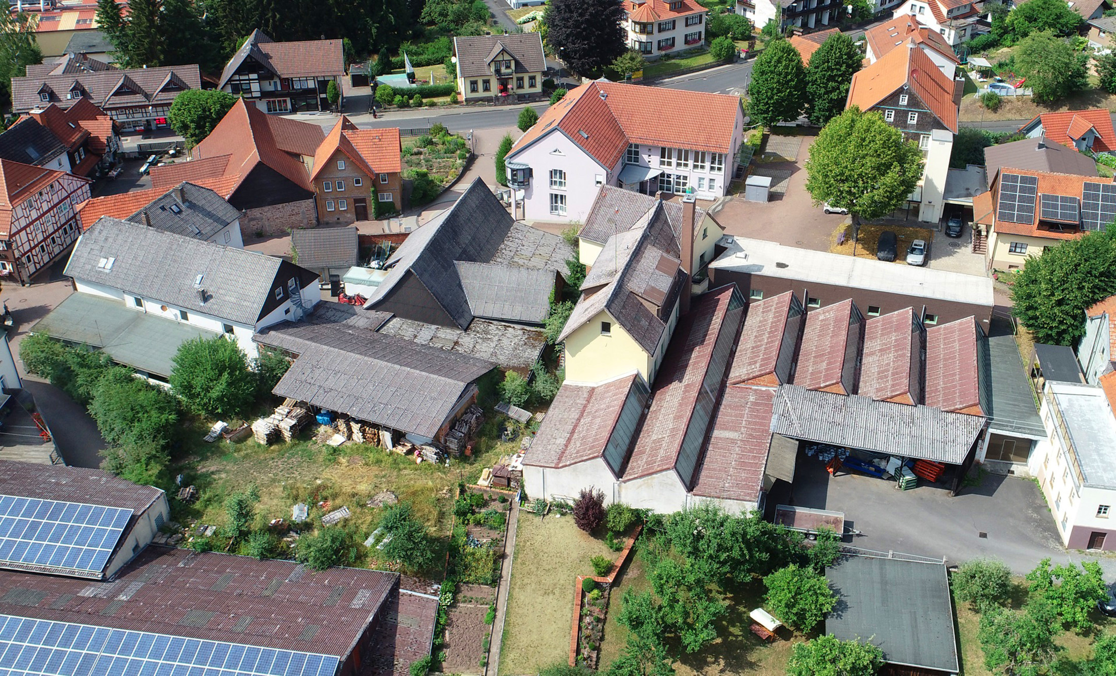 Warehouses from the north