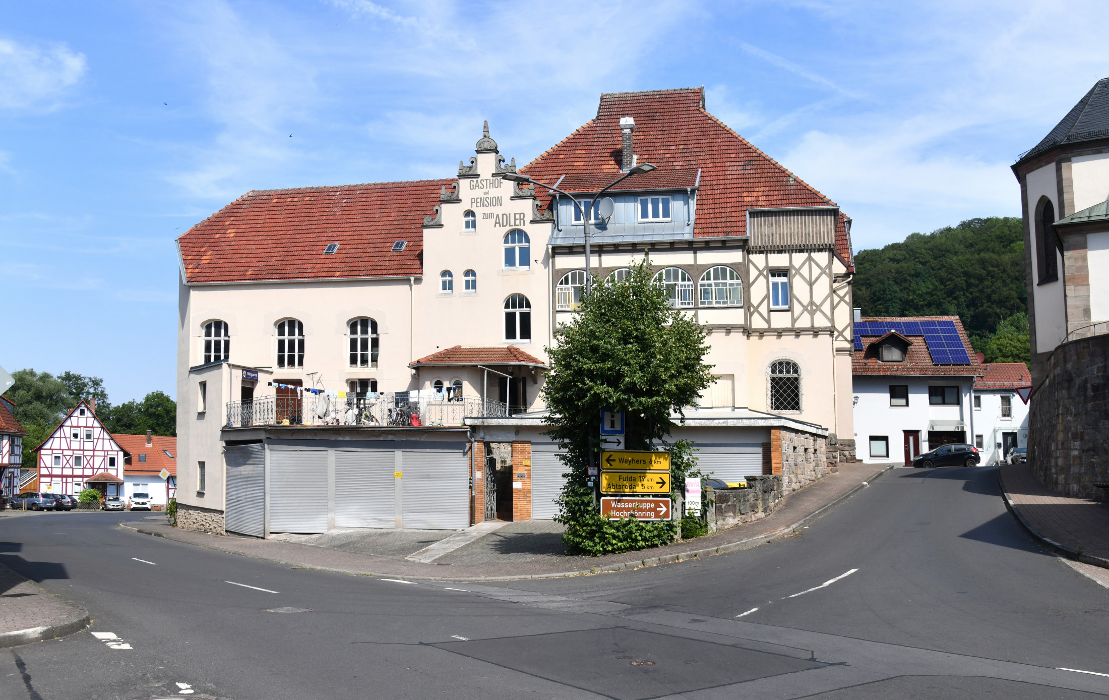 The vacant community house Zum Adler