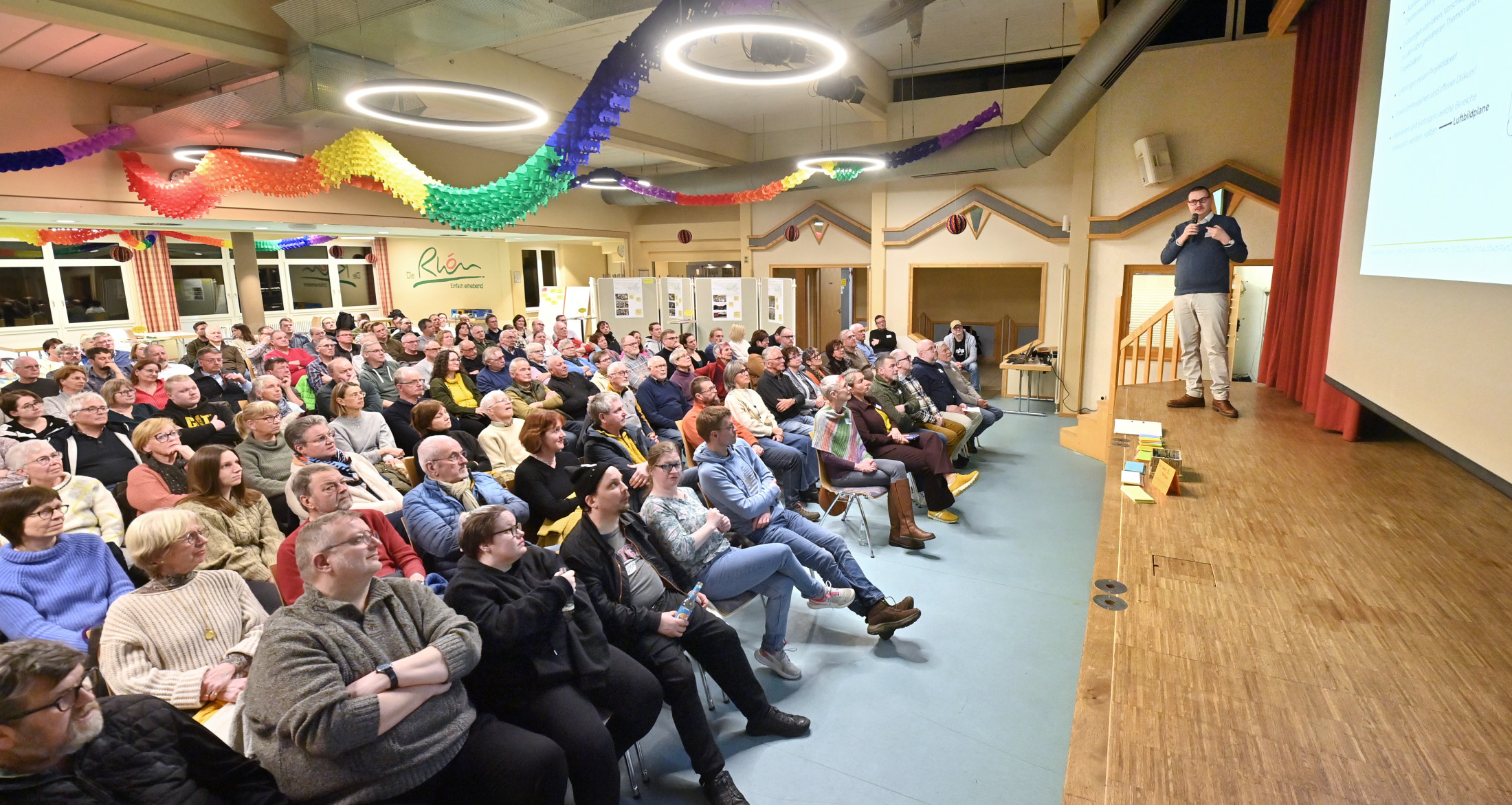 Meeting with local residents